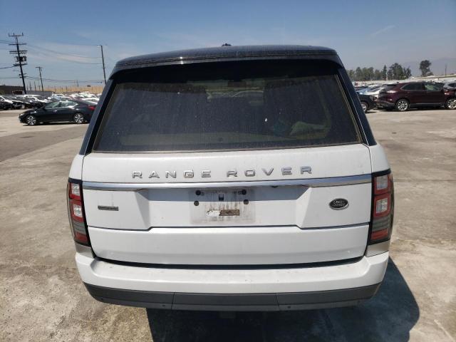 SALGV3TF0FA219196 - 2015 LAND ROVER RANGE ROVE AUTOBIOGRAPHY WHITE photo 6
