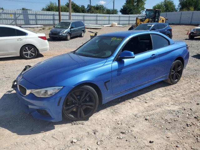 WBA3T7C59G5A37551 - 2016 BMW 435 XI BLUE photo 1