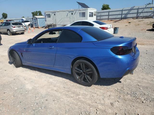 WBA3T7C59G5A37551 - 2016 BMW 435 XI BLUE photo 2