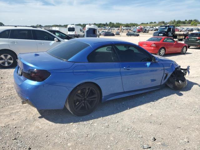 WBA3T7C59G5A37551 - 2016 BMW 435 XI BLUE photo 3