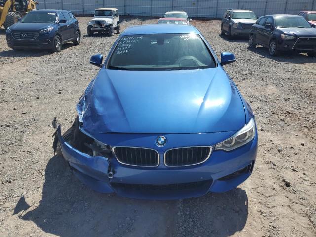 WBA3T7C59G5A37551 - 2016 BMW 435 XI BLUE photo 5