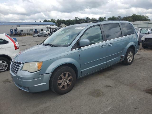 2A8HR54P48R129530 - 2008 CHRYSLER TOWN & COU TOURING BLUE photo 1