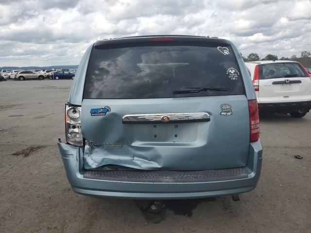 2A8HR54P48R129530 - 2008 CHRYSLER TOWN & COU TOURING BLUE photo 6