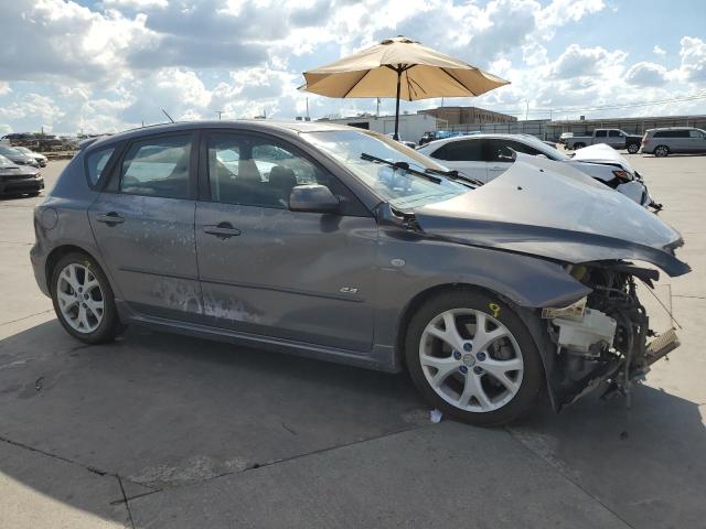 JM1BK344871755595 - 2007 MAZDA 3 HATCHBACK GRAY photo 4