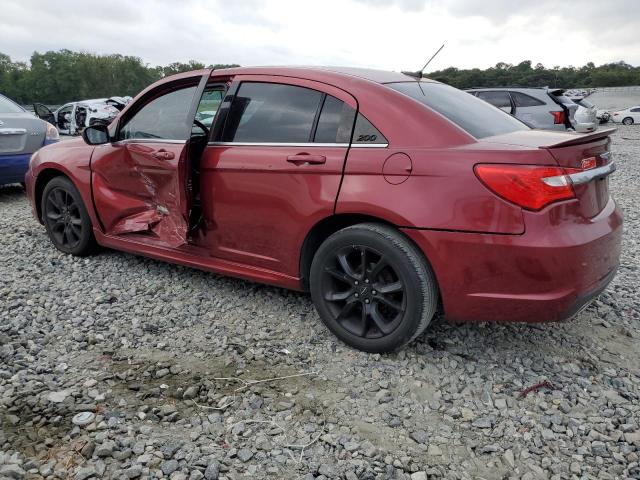 1C3CCBCG1DN754756 - 2013 CHRYSLER 200 LIMITED RED photo 2