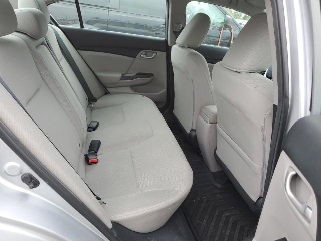 2HGFB2F42DH031327 - 2013 HONDA CIVIC LX SILVER photo 10