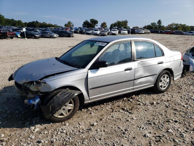 2HGES16344H591623 - 2004 HONDA CIVIC DX VP SILVER photo 1