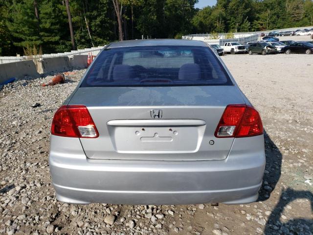 2HGES16344H591623 - 2004 HONDA CIVIC DX VP SILVER photo 6