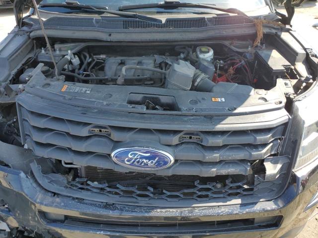 1FM5K8AR5JGC17754 - 2018 FORD EXPLORER POLICE INTERCEPTOR BLACK photo 12