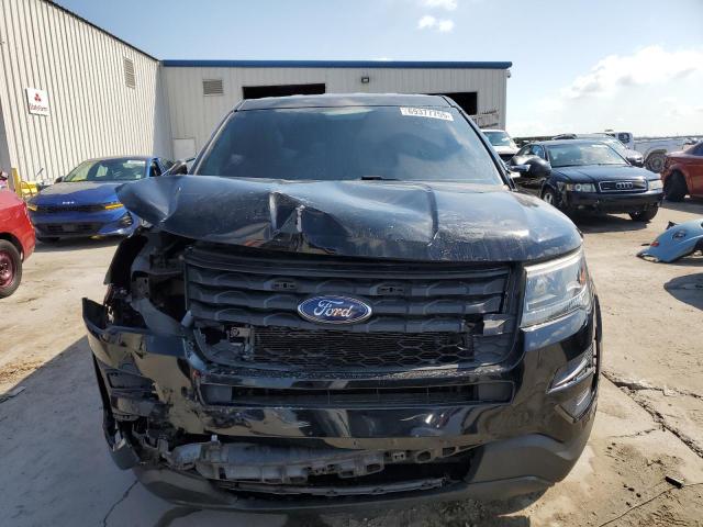 1FM5K8AR5JGC17754 - 2018 FORD EXPLORER POLICE INTERCEPTOR BLACK photo 5