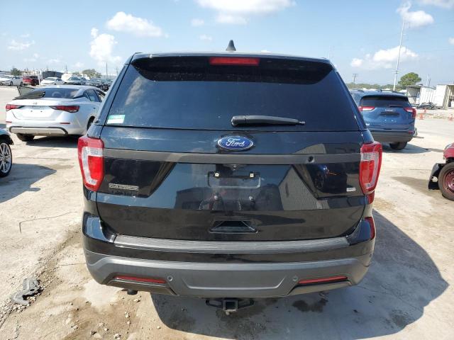 1FM5K8AR5JGC17754 - 2018 FORD EXPLORER POLICE INTERCEPTOR BLACK photo 6