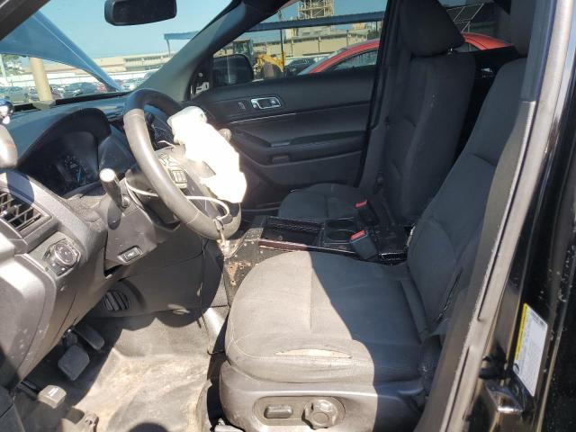 1FM5K8AR5JGC17754 - 2018 FORD EXPLORER POLICE INTERCEPTOR BLACK photo 7