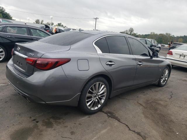 JN1EV7AR7KM552655 - 2019 INFINITI Q50 LUXE GRAY photo 3