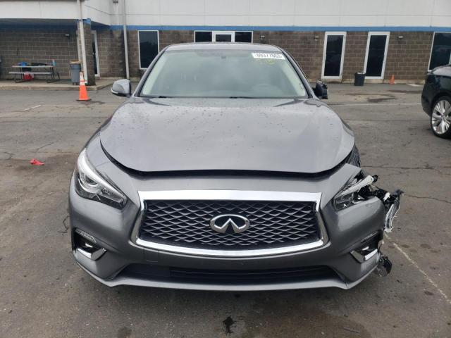 JN1EV7AR7KM552655 - 2019 INFINITI Q50 LUXE GRAY photo 5