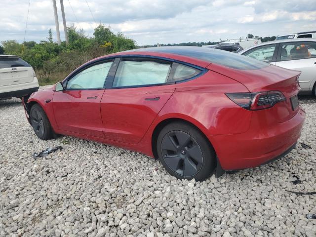 5YJ3E1EB3PF461395 - 2023 TESLA MODEL 3 Կարմիր լուսանկար 2