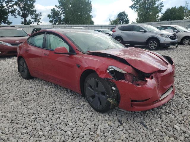 5YJ3E1EB3PF461395 - 2023 TESLA MODEL 3 Կարմիր լուսանկար 4