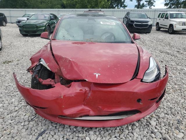 5YJ3E1EB3PF461395 - 2023 TESLA MODEL 3 Կարմիր լուսանկար 5