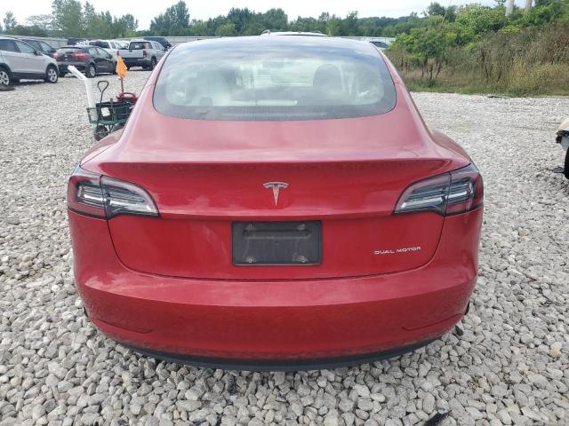 5YJ3E1EB3PF461395 - 2023 TESLA MODEL 3 Կարմիր լուսանկար 6