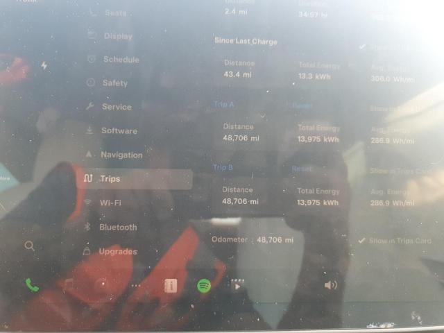 5YJ3E1EB3PF461395 - 2023 TESLA MODEL 3 Կարմիր լուսանկար 9