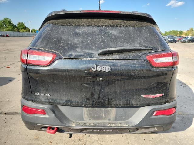 1C4PJMBS4FW524968 - 2015 JEEP CHEROKEE TRAILHAWK BLACK photo 6