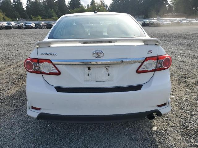 2T1BU4EE2CC854569 - 2012 TOYOTA COROLLA BASE Blanco foto 6