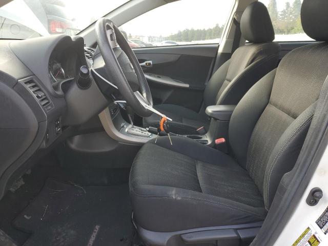 2T1BU4EE2CC854569 - 2012 TOYOTA COROLLA BASE Blanco foto 7