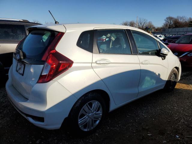 3HGGK5H41KM727243 - 2019 HONDA FIT LX WHITE photo 3