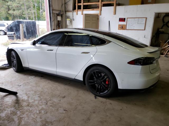 5YJSA1E49GF123718 - 2016 TESLA MODEL S Білий фото 2