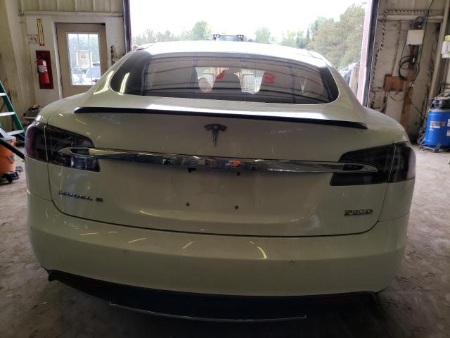 5YJSA1E49GF123718 - 2016 TESLA MODEL S Білий фото 6