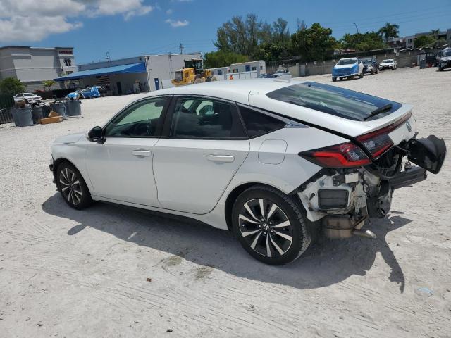 19XFL1H78NE017331 - 2022 HONDA CIVIC EXL WHITE photo 2
