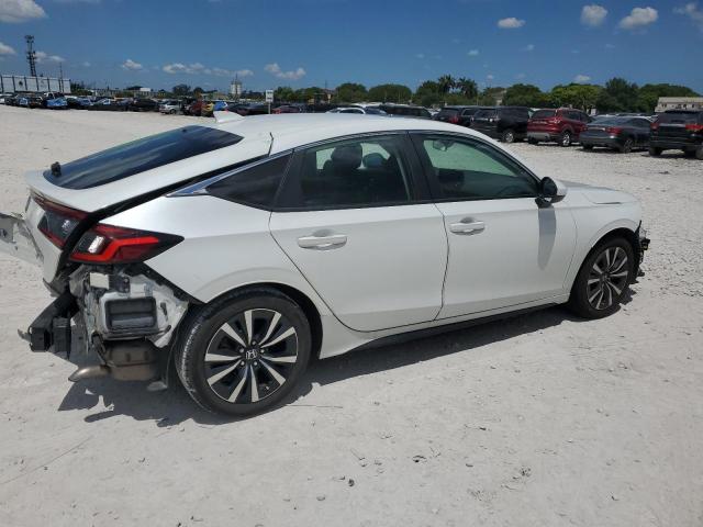 19XFL1H78NE017331 - 2022 HONDA CIVIC EXL WHITE photo 3