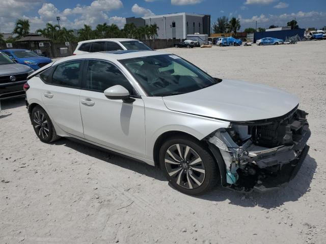 19XFL1H78NE017331 - 2022 HONDA CIVIC EXL WHITE photo 4