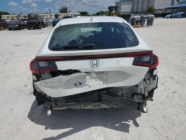 19XFL1H78NE017331 - 2022 HONDA CIVIC EXL WHITE photo 6