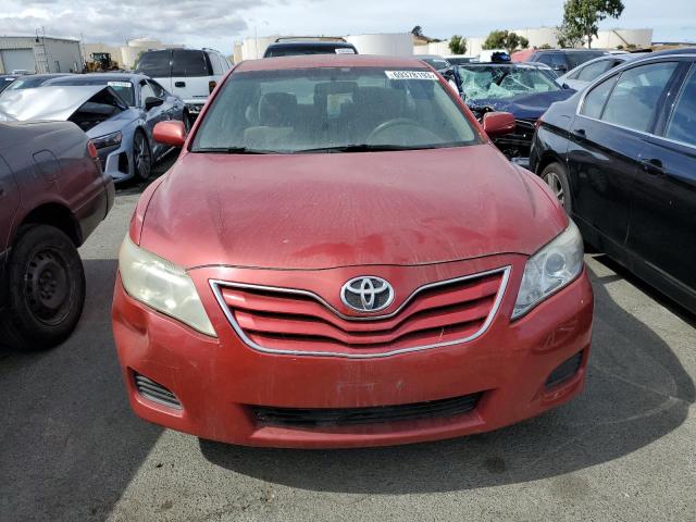 4T1BF3EK9BU599510 - 2011 TOYOTA CAMRY BASE RED photo 5