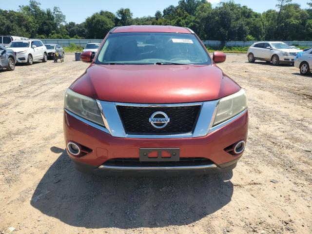 5N1AR2MN2DC660763 - 2013 NISSAN PATHFINDER S 勃艮第红 照片 5