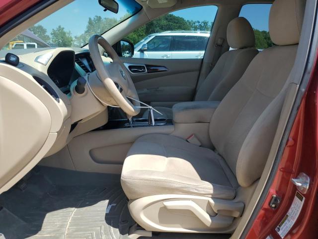 5N1AR2MN2DC660763 - 2013 NISSAN PATHFINDER S 勃艮第红 照片 7