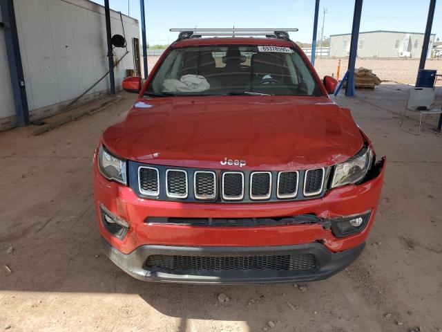 3C4NJCBB3HT693969 - 2017 JEEP COMPASS LATITUDE RED photo 5