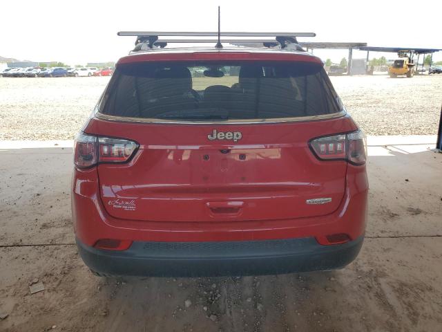 3C4NJCBB3HT693969 - 2017 JEEP COMPASS LATITUDE RED photo 6