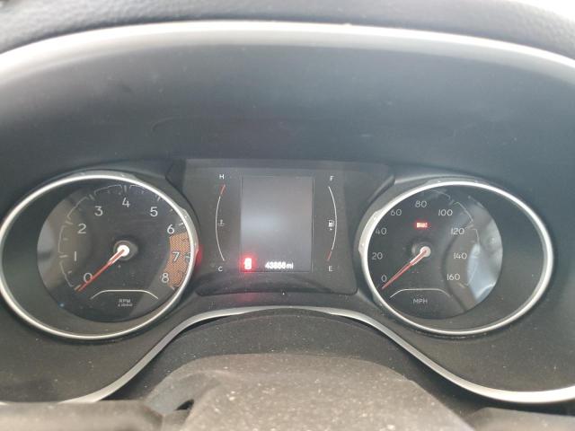 3C4NJCBB3HT693969 - 2017 JEEP COMPASS LATITUDE RED photo 9