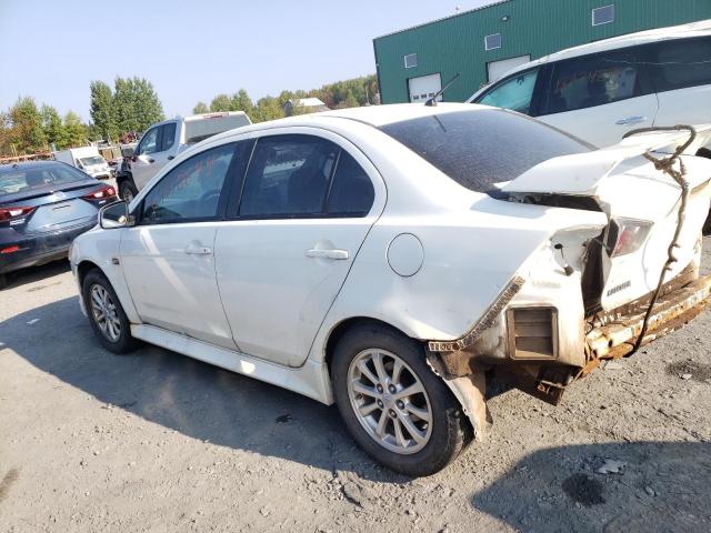 JA32U2FUXAU608765 - 2010 MITSUBISHI LANCER ES/ES SPORT WHITE photo 2