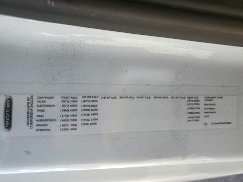 3AKJHHDR1MSMT9004 - 2021 FREIGHTLINER CASCADIA 1 თეთრი ფოტო 10