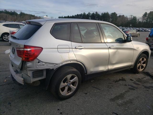 5UXWX5C5XBL701249 - 2011 BMW X3 XDRIVE28I SILVER photo 3