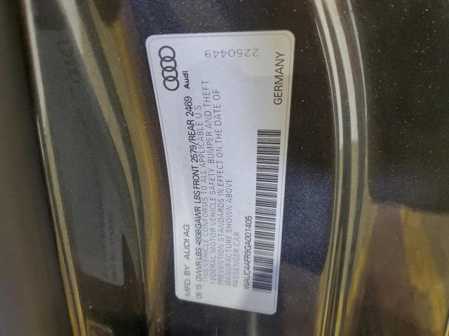 WAUC4AFR9GA001405 - 2016 AUDI S5 PREMIUM PLUS 石墨色 照片 12