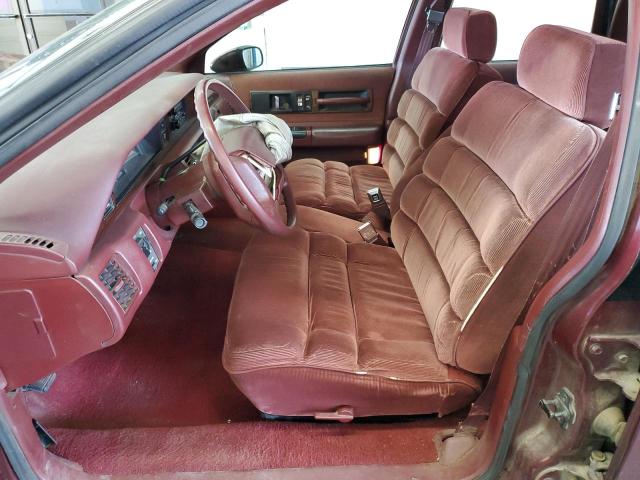 1G1BN53E1MW172970 - 1991 CHEVROLET CAPRICE CLASSIC LTZ BURGUNDY photo 7