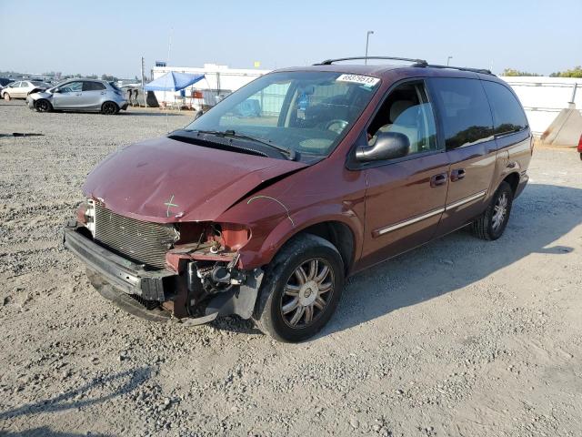 2A8GP54L56R893723 - 2006 CHRYSLER TOWN & COU TOURING BURGUNDY photo 1
