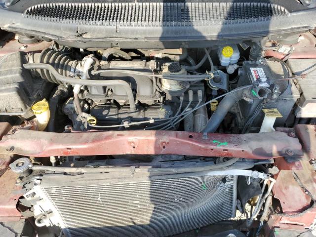 2A8GP54L56R893723 - 2006 CHRYSLER TOWN & COU TOURING BURGUNDY photo 12