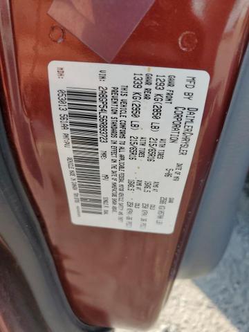 2A8GP54L56R893723 - 2006 CHRYSLER TOWN & COU TOURING BURGUNDY photo 14