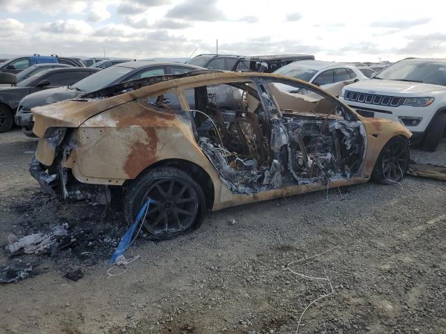 5YJ3E1EA3MF093626 - 2021 TESLA MODEL 3 BURN photo 3