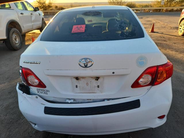 1NXBU40E69Z123545 - 2009 TOYOTA COROLLA BASE أبيض صورة 6