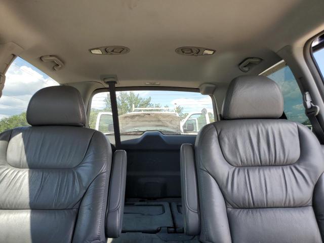 5FNRL38896B097400 - 2006 HONDA ODYSSEY TOURING BLUE photo 10